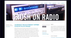 Desktop Screenshot of crushonradio.com