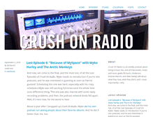 Tablet Screenshot of crushonradio.com